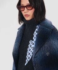 VZFAG14620 TARA JARMON(タラ ジャーモン) マルチウェイネックカプリスウールニット ヘザーグレー