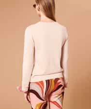 VZFAX03360 TARA JARMON(タラ ジャーモン) Authentic merino knit ライトピンク