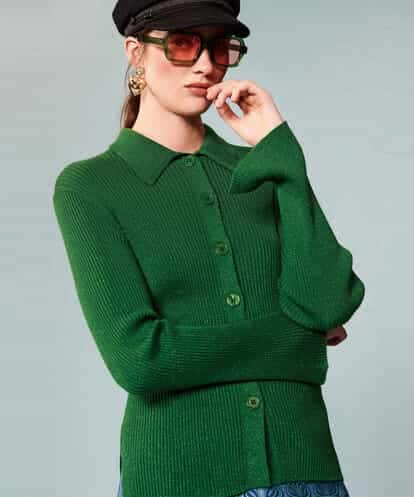 VZFAX07350 TARA JARMON Sparkling extrafine merino knit