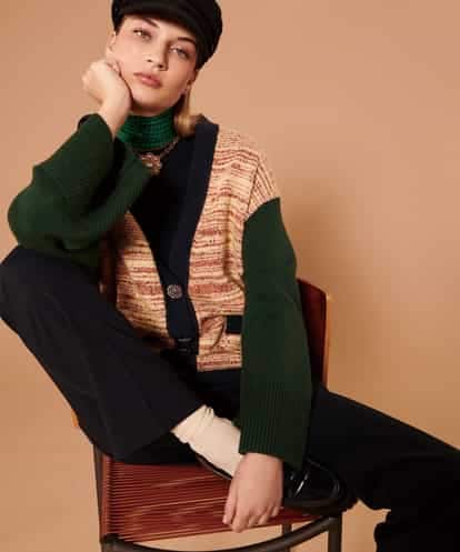 VZFAX08480 TARA JARMON Chunky merino cardigan