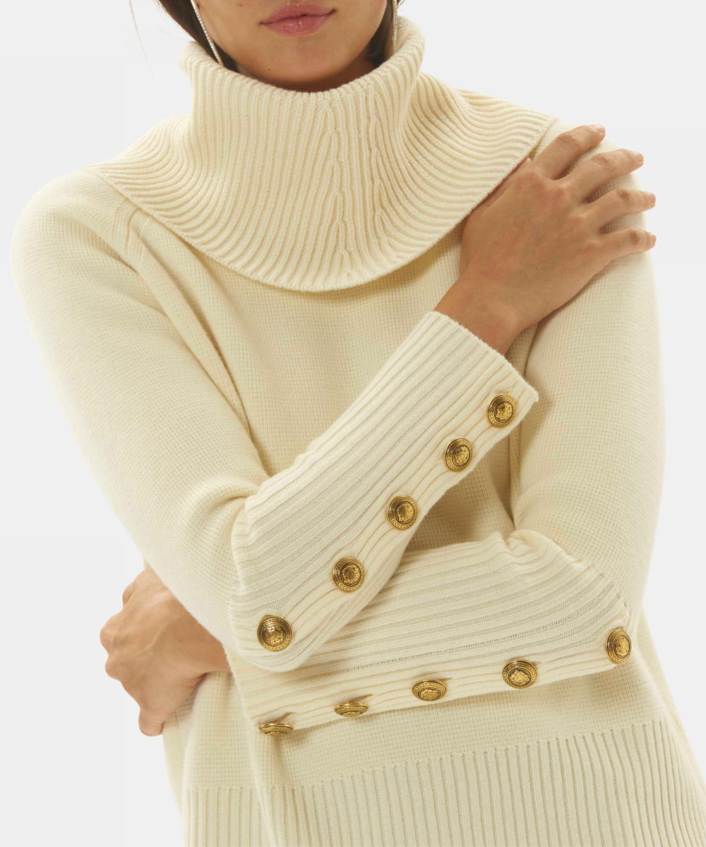 Compact wool mix knit(ニット・セーター) | TARA JARMON(タラ