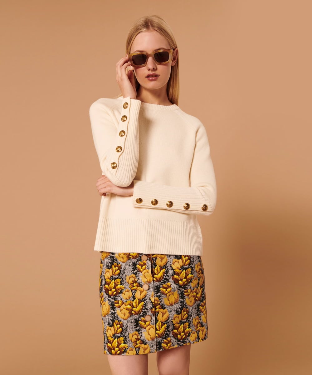 Compact wool mix knit(ニット・セーター) | TARA JARMON(タラ