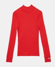 VZFAX16260 TARA JARMON(タラ ジャーモン) I love TARA knit 朱赤