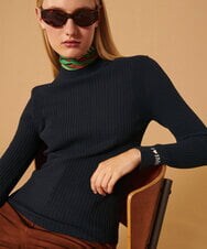 VZFAX16260 TARA JARMON(タラ ジャーモン) I love TARA knit ネイビー
