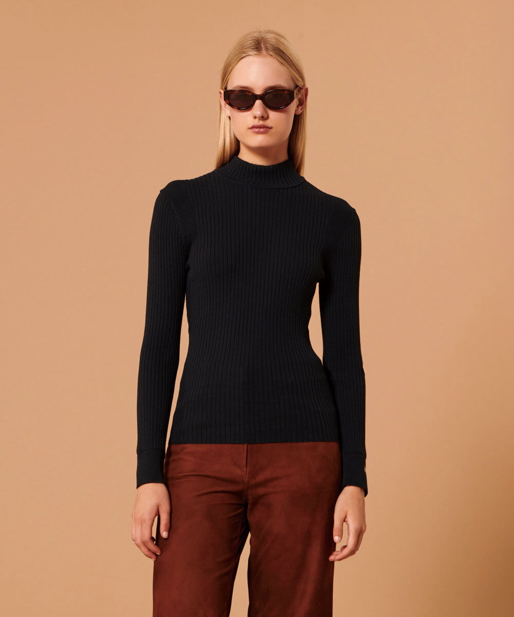 VZFAX16260 TARA JARMON(タラ ジャーモン) I love TARA knit ネイビー