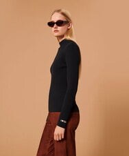 VZFAX16260 TARA JARMON(タラ ジャーモン) I love TARA knit ネイビー