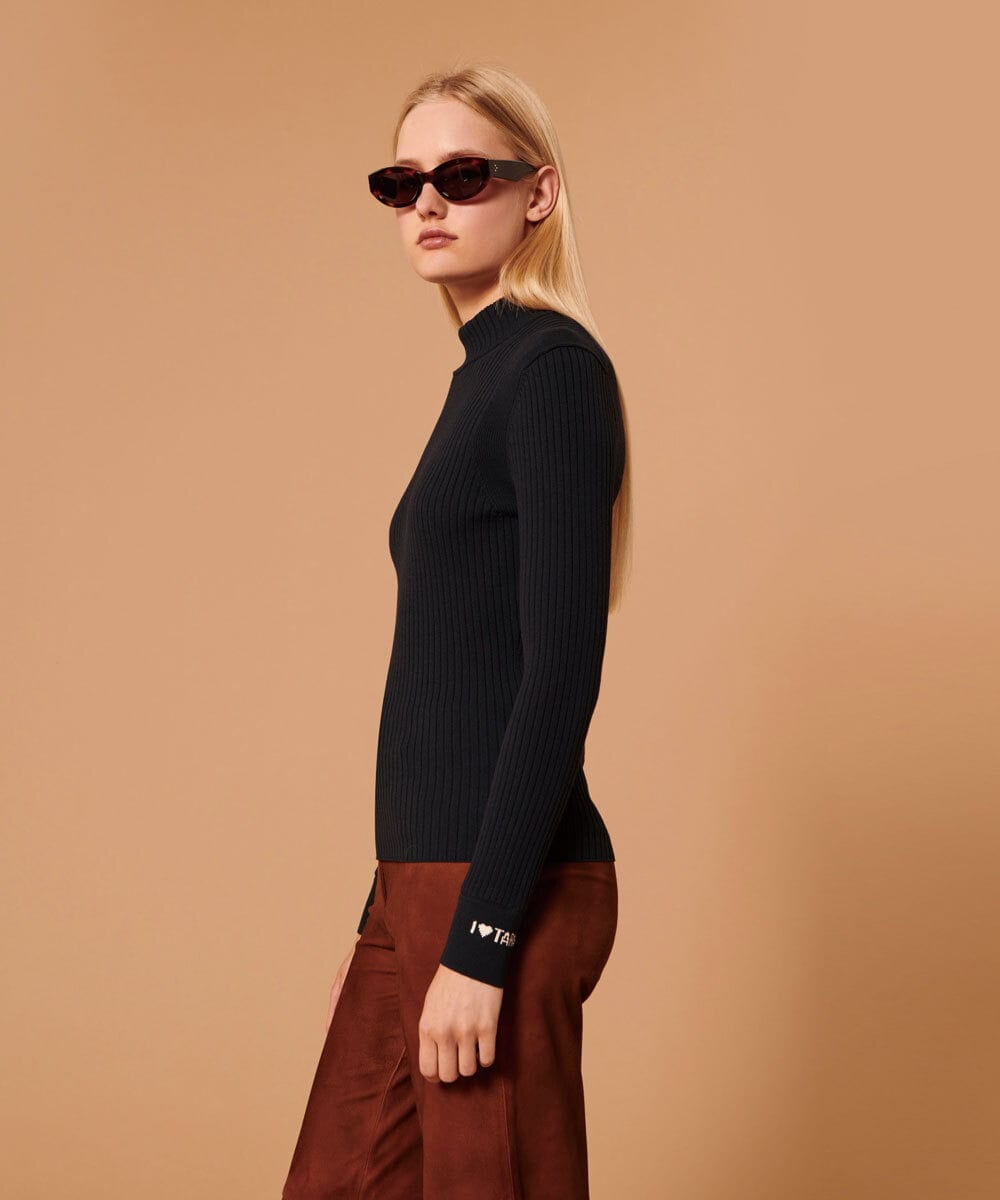 VZFAX16260 TARA JARMON(タラ ジャーモン) I love TARA knit ネイビー