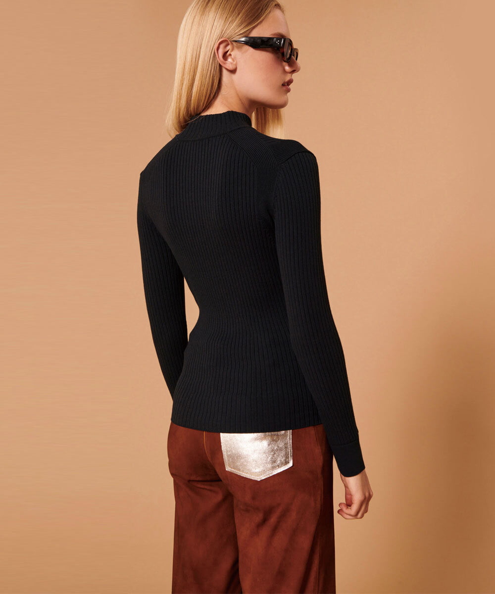 VZFAX16260 TARA JARMON(タラ ジャーモン) I love TARA knit ネイビー