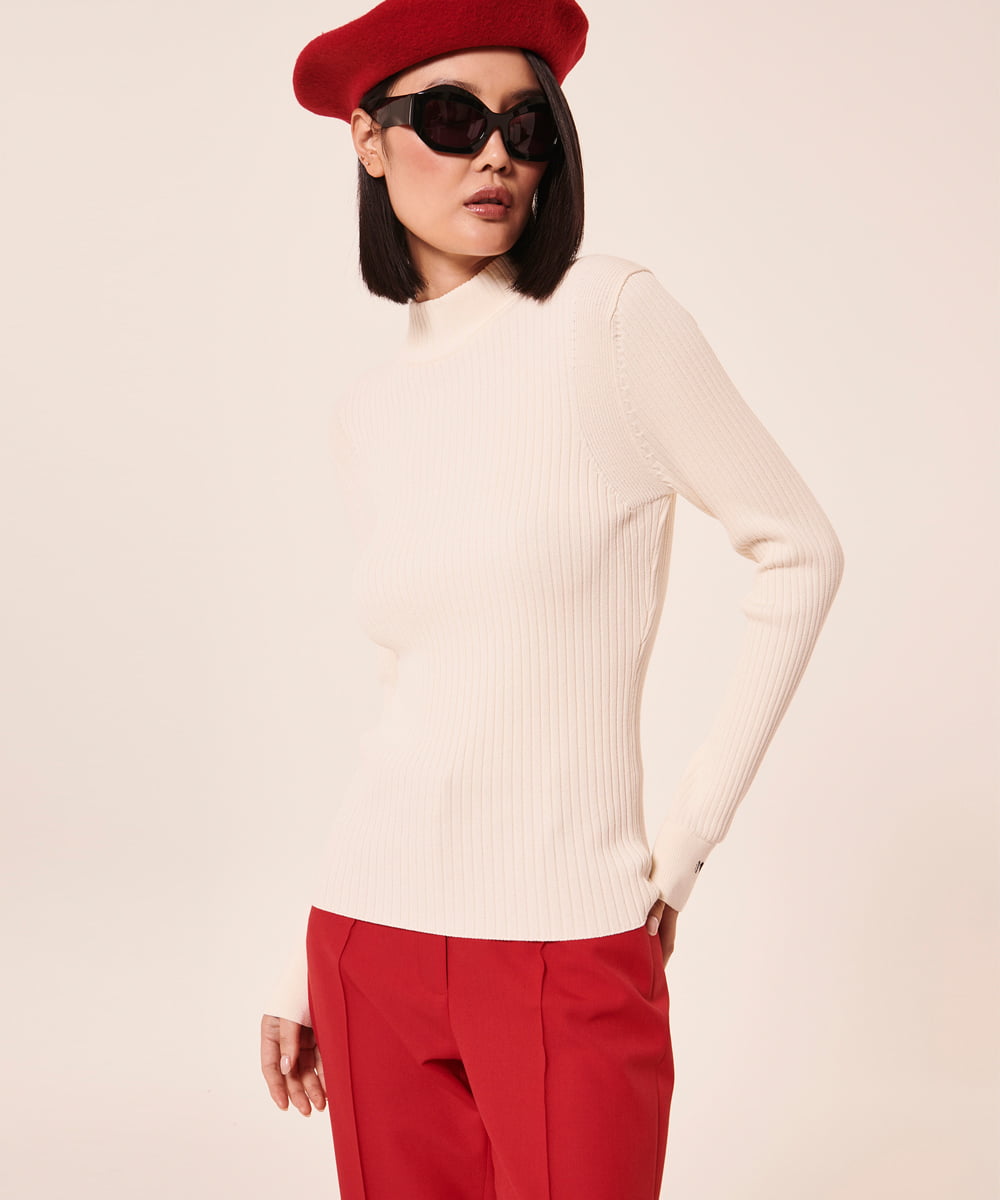 VZFAX16260 TARA JARMON(タラ ジャーモン) I love TARA knit オフホワイト