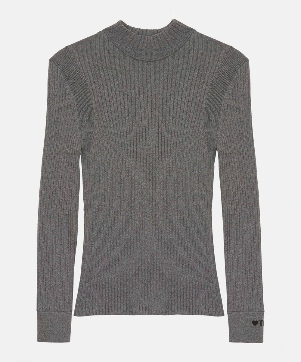 VZFAX16260 TARA JARMON(タラ ジャーモン) I love TARA knit グレー