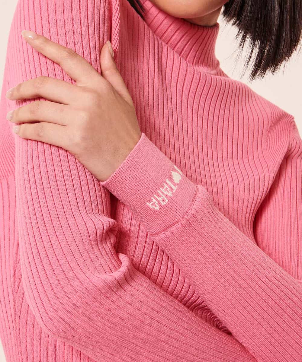 VZFAX16260 TARA JARMON(タラ ジャーモン) I love TARA knit ピンク