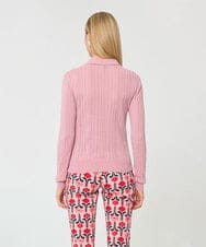 VZFGD01390 TARA JARMON(タラ ジャーモン) シルキーコットンニット ピンク