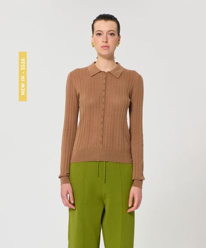 VZFGD01390 TARA JARMON シルキーコットンニット