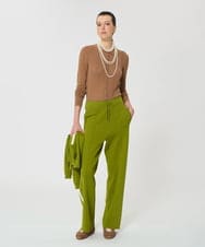 VZFGD01390 TARA JARMON(タラ ジャーモン) シルキーコットンニット ハニーベージュ