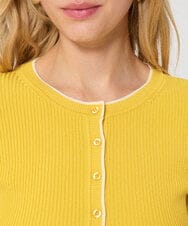 VZFGD04360 TARA JARMON(タラ ジャーモン) エクストラファインビスコースニット ミモザイエロー