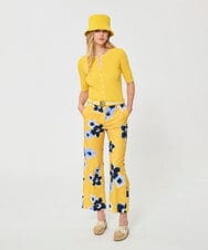 VZFGD04360 TARA JARMON(タラ ジャーモン) エクストラファインビスコースニット ミモザイエロー