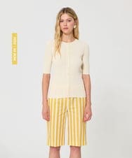 VZFGD04360 TARA JARMON(タラ ジャーモン) エクストラファインビスコースニット エクリュ