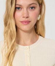 VZFGD04360 TARA JARMON(タラ ジャーモン) エクストラファインビスコースニット エクリュ