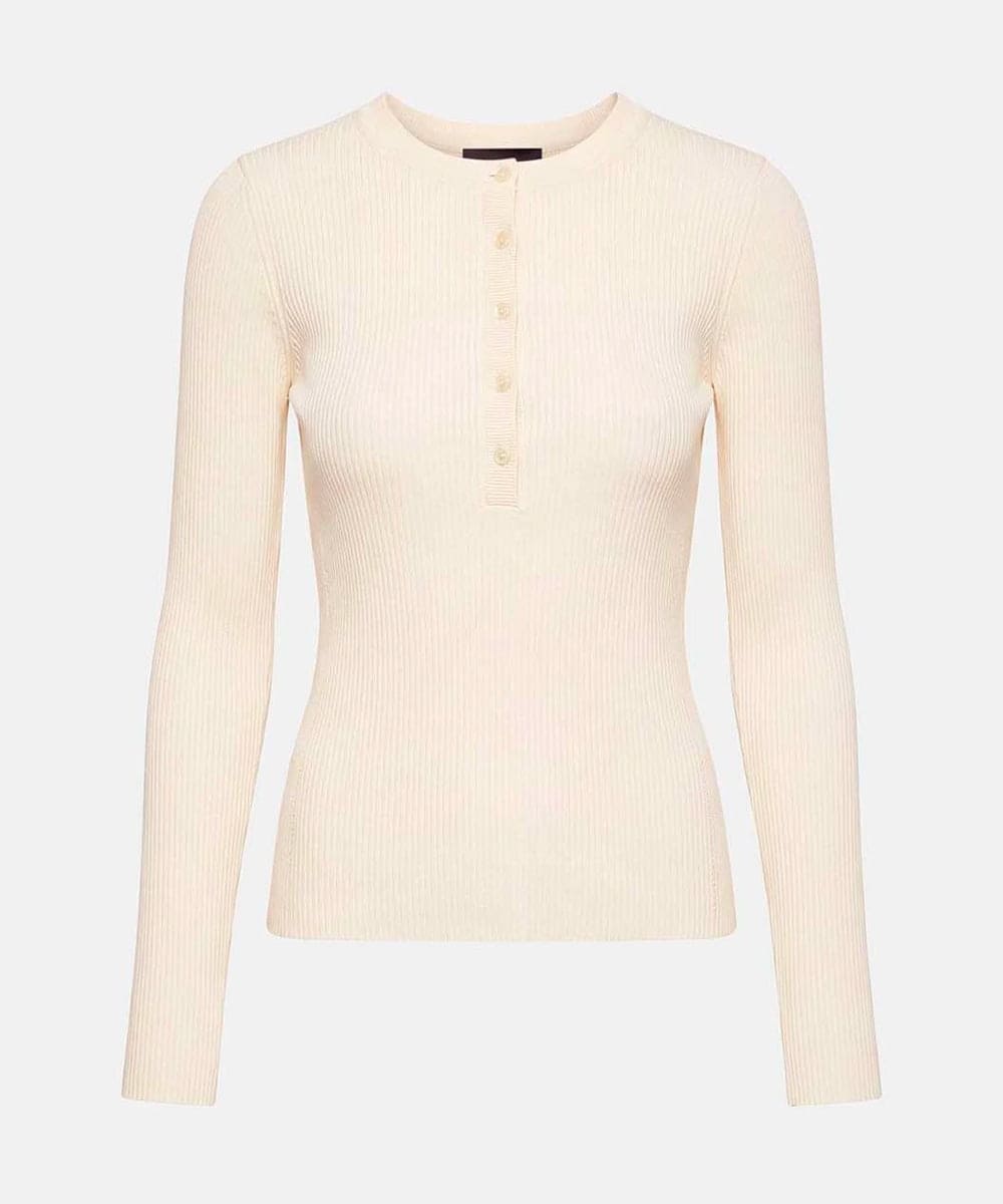 VZFGD05360 TARA JARMON(タラ ジャーモン) エクストラファインビスコースニット エクリュ