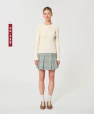 VZFGD05360 TARA JARMON(タラ ジャーモン) エクストラファインビスコースニット エクリュ