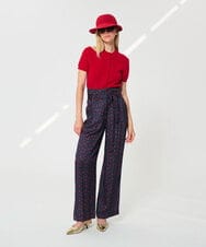 VZFGD06290 TARA JARMON(タラ ジャーモン) ソフトコットンニット レッド