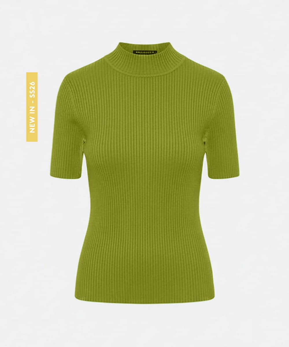 VZFGD07300 TARA JARMON(タラ ジャーモン) I love TARAニット アップルグリーン