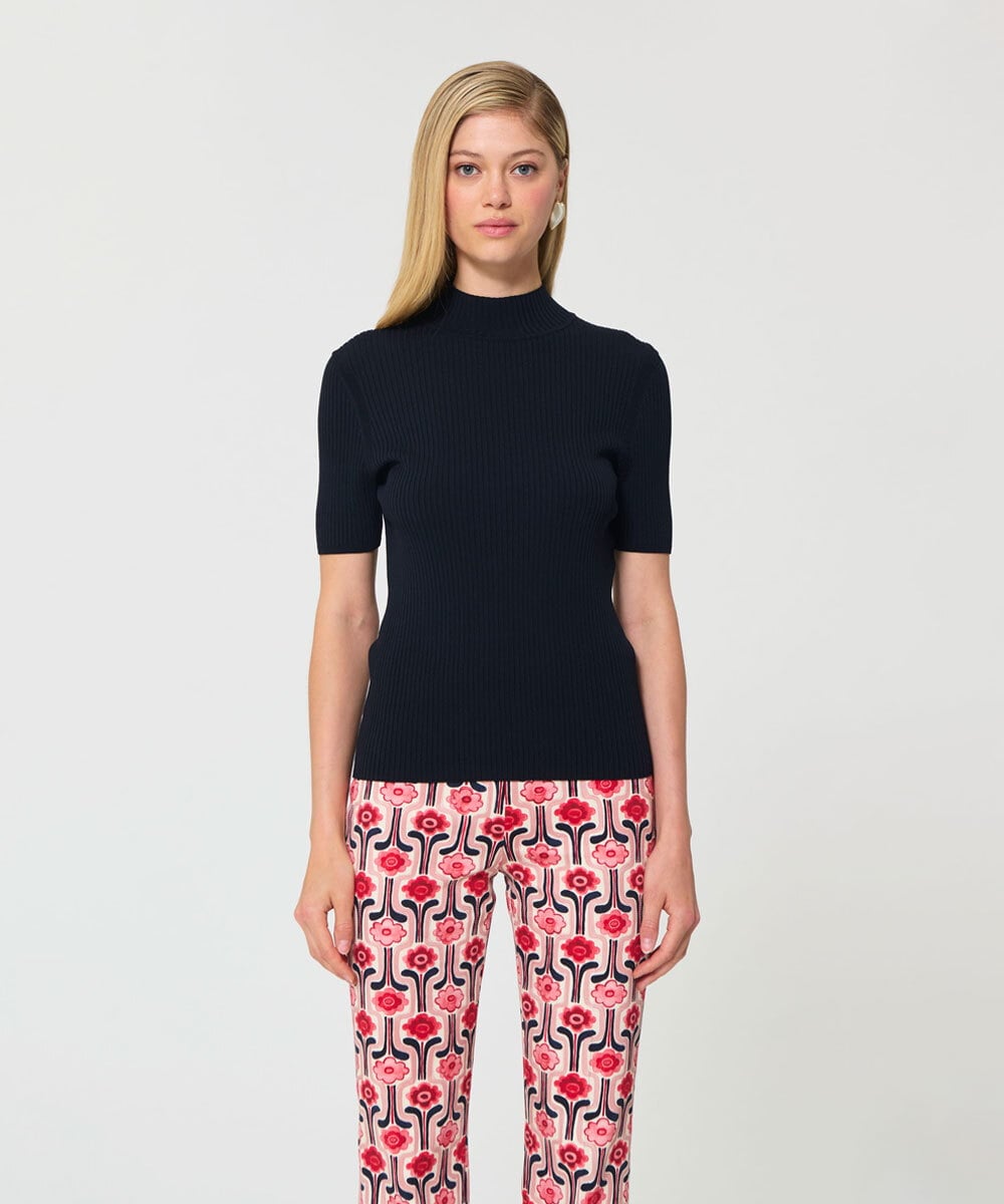 VZFGD07300 TARA JARMON(タラ ジャーモン) I love TARAニット ミッドナイトブルー