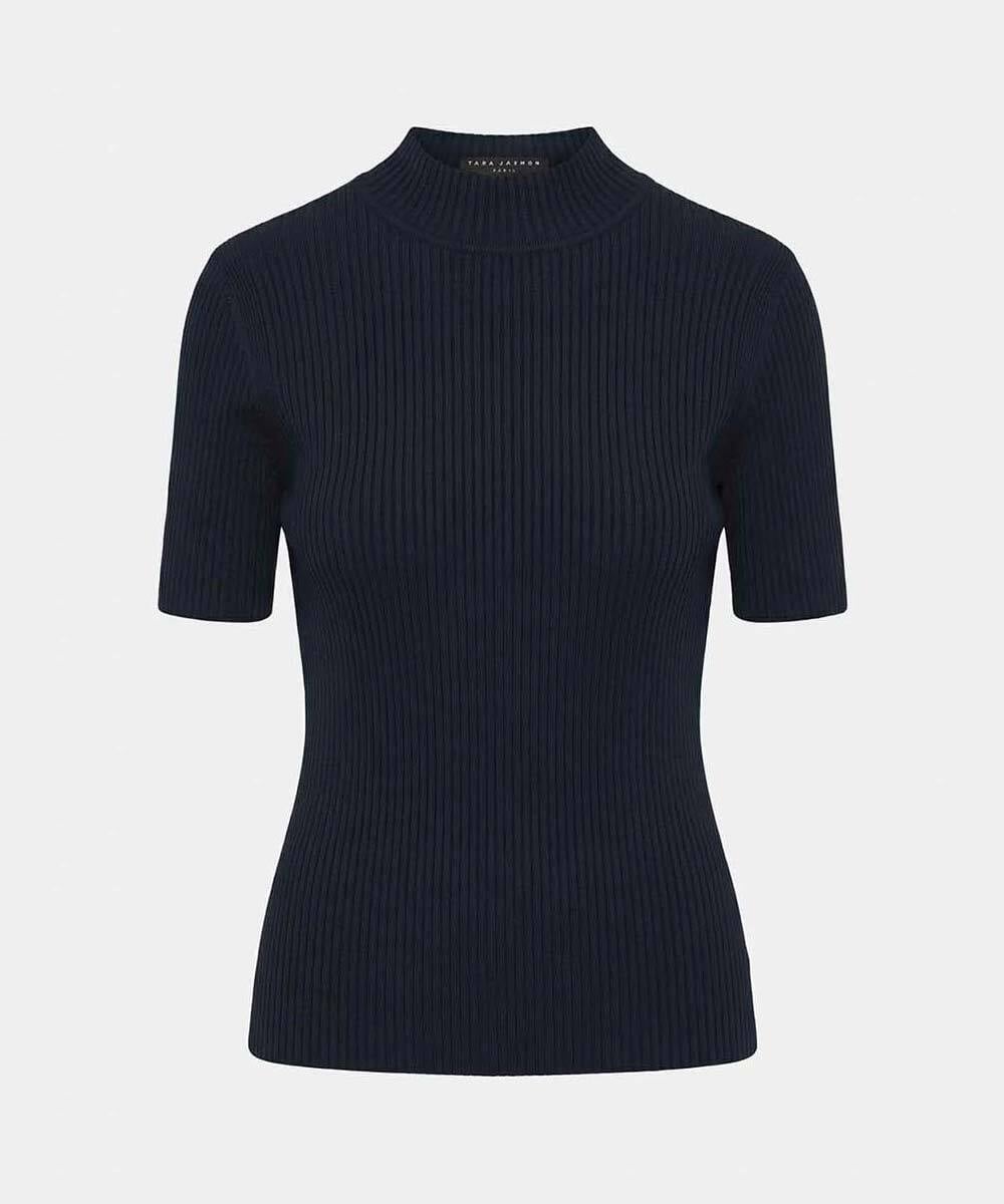 VZFGD07300 TARA JARMON(タラ ジャーモン) I love TARAニット ミッドナイトブルー