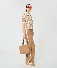 VZFGD09430 TARA JARMON(タラ ジャーモン) スマートピケポロニット ハニーベージュ