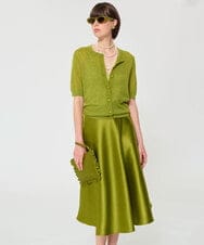 VZFGD11360 TARA JARMON(タラ ジャーモン) サマーモヘアニット アップルグリーン