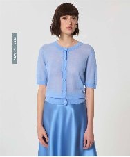 VZFGD11360 TARA JARMON(タラ ジャーモン) サマーモヘアニット スカイブルー