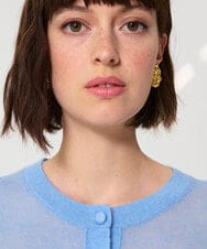 VZFGD11360 TARA JARMON(タラ ジャーモン) サマーモヘアニット スカイブルー