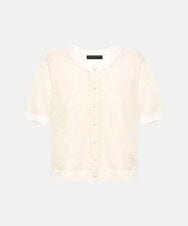 VZFGD11360 TARA JARMON(タラ ジャーモン) サマーモヘアニット エクリュ