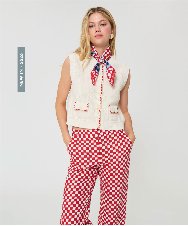 VZFGD12430 TARA JARMON(タラ ジャーモン) コットンニット エクリュ