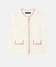 VZFGD12430 TARA JARMON(タラ ジャーモン) コットンニット エクリュ