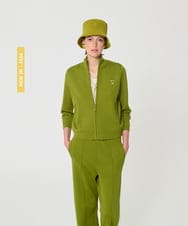 VZFGD14490 TARA JARMON(タラ ジャーモン) スマートピケニット アップルグリーン