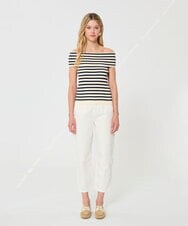 VZFGD22300 TARA JARMON(タラ ジャーモン) エクストラファインビスコースニット ネイビーブルー