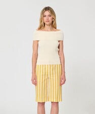 VZFGD22300 TARA JARMON(タラ ジャーモン) エクストラファインビスコースニット エクリュ