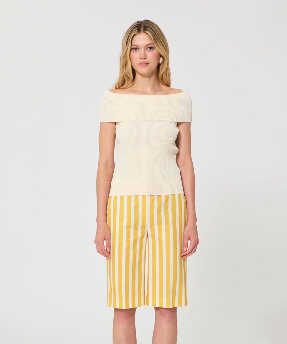 VZFGD22300 TARA JARMON(タラ ジャーモン) エクストラファインビスコースニット エクリュ