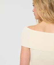 VZFGD22300 TARA JARMON(タラ ジャーモン) エクストラファインビスコースニット エクリュ