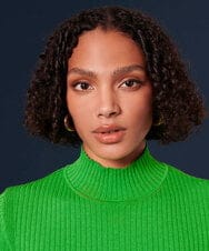 VZFGX01260 TARA JARMON(タラ ジャーモン) I love TARA ニット リーフグリーン
