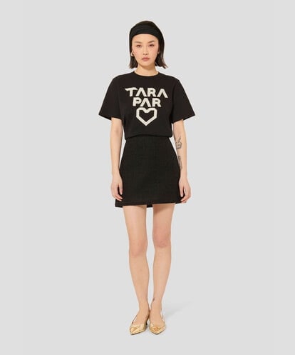 VZHAC10410 TARA JARMON ツイードスカート