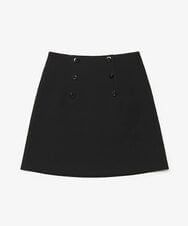 VZHAD01430 TARA JARMON(タラ ジャーモン) ヘビークレープスカート ブラック