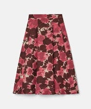 VZHAD16450 TARA JARMON(タラ ジャーモン) ペインテッドローズジャカードスカート ピンク