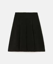 VZHAD22460 TARA JARMON(タラ ジャーモン) コンパクトカールニットスカート ブラック