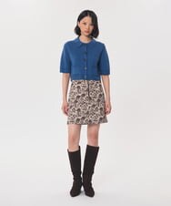 VZHAG05430 TARA JARMON(タラ ジャーモン) フラワージャカードスカート エクリュ