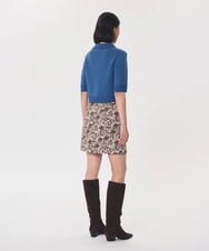 VZHAG05430 TARA JARMON(タラ ジャーモン) フラワージャカードスカート エクリュ
