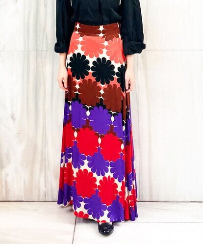 VZHAX32480 TARA JARMON Dalhia power skirt