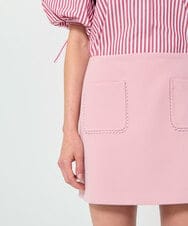 VZHGD01460 TARA JARMON(タラ ジャーモン) ダブルクロススカート ピンク