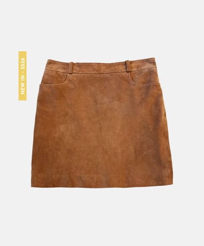 VZHGD07670 TARA JARMON スエードスカート